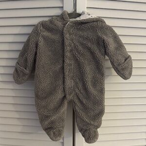 Magnetic Me Cloud Linky Fleece Bunting Grey Newborn